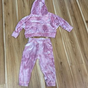 The cutest Nike velour tracksuit!